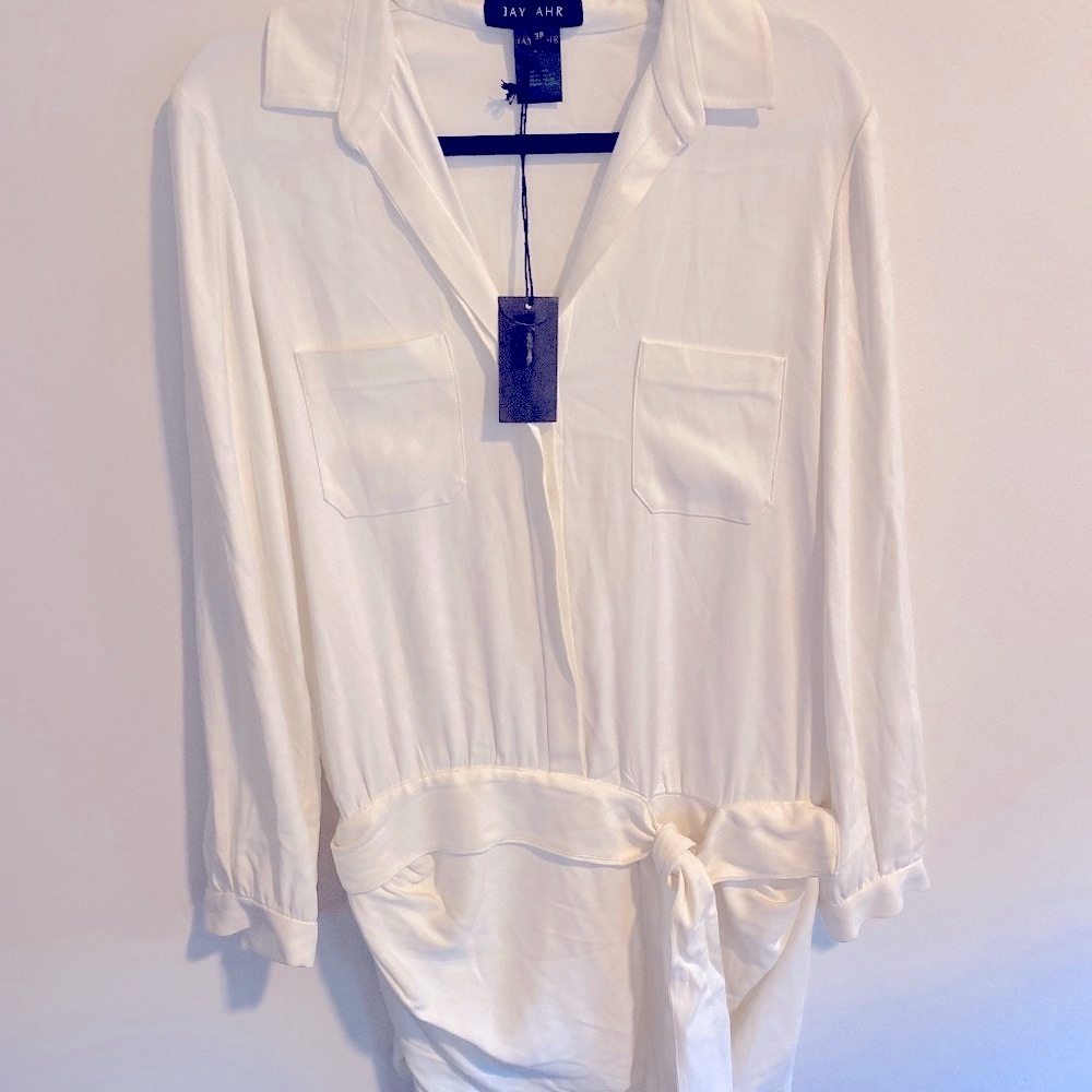NWT Authentic Joy Ahr cream romper, One of a kind. Gorgeous piece 4550 paid